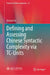 Defining and Assessing Chinese Syntactic Complexity via TC-Units by Qiaona Yu