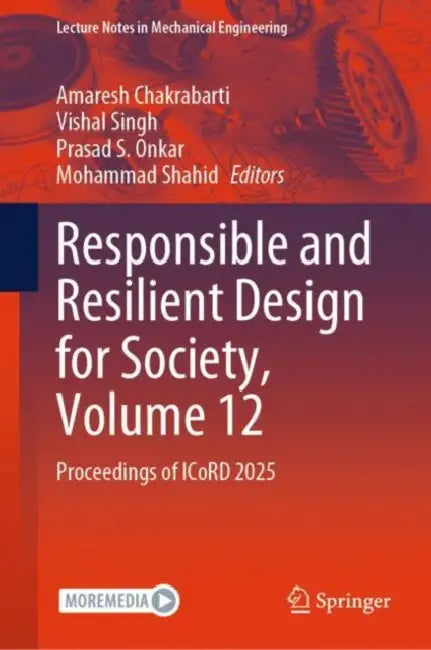 Responsible and Resilient Design for Society: Proceedings of Icord 2025 by Amaresh Chakrabarti