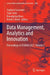 Data Management, Analytics and Innovation: Proceedings of Icdmai 2025 by Saptarsi Goswami