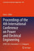 Proceedings of the 4th International Conference on Power and Electrical Engineering: Icpee 2023, November 3-5, Singapore by Jian Li