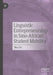 Linguistic Entrepreneurship in Sino-African Student Mobility by Wen Xu