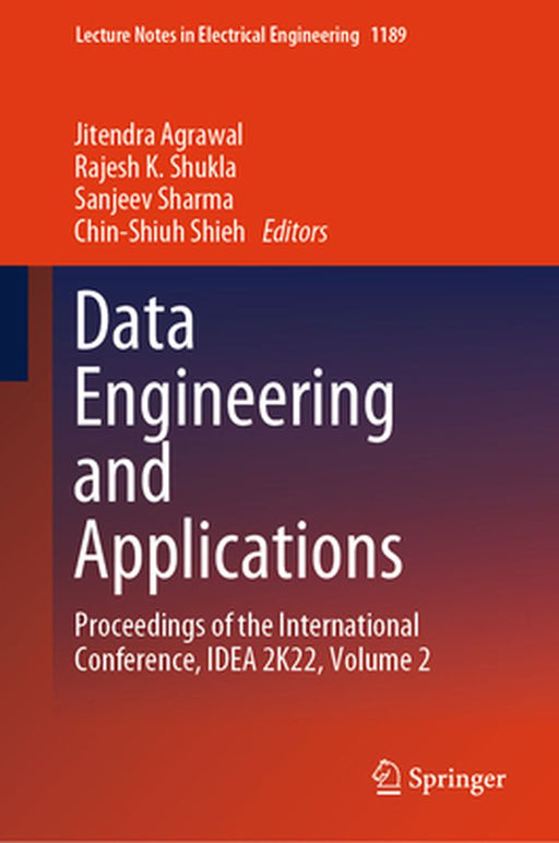 Data Engineering and Applications: Proceedings of the International Conference, Idea 2k22, Volume 2 by Jitendra Agrawal