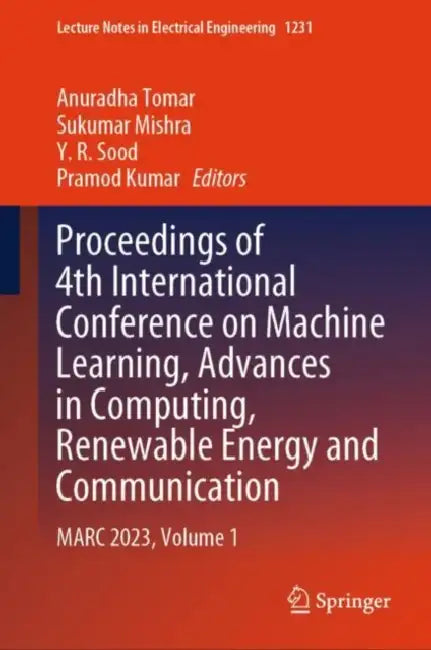 Proceedings of 4th International Conference on Mac by Anuradha Tomar