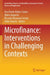 Microfinance: Interventions in Challenging Contexts