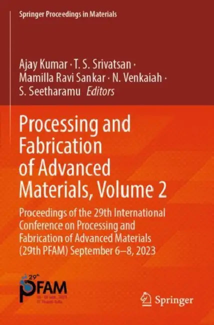 Processing and Fabrication of Advanced Materials