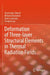 Deformation of Three-layer Structural Elements in Thermal Radiation Fields