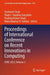Proceedings of International Conference on Recent Innovations in Computing