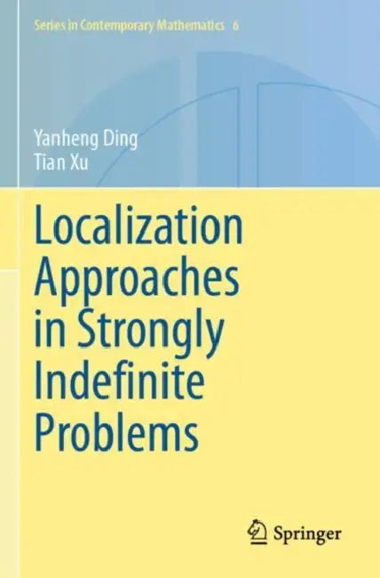 Localization Approaches In Strongly Indefinite Problems by Yanheng Ding