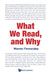 What We Read, and Why by Fernandez Warren