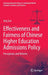 Effectiveness and Fairness of Chinese Higher Education Admissions Policy: Perceptions and Reforms by Jing Sun