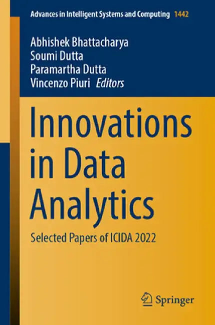 Innovations in Data Analytics: Selected Papers of Icida 2022 by Abhishek Bhattacharya