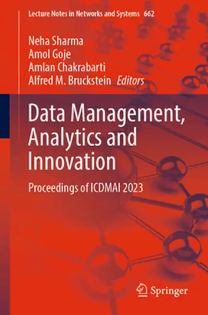 Data Management, Analytics and Innovation: Proceedings of Icdmai 2023 by Neha Sharma