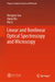 Linear and Nonlinear Optical Spectroscopy and Microscopy by Mengtao Sun