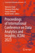 Proceedings of International Conference on Data Analytics and Insights, Icdai 2023 by Nabendu Chaki
