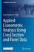 Applied Econometric Analysis Using Cross Section by Deep Mukherjee