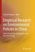 Empirical Research on Environmental Policies in China: China Towards Decarbonization and Recycle Economy by Kiyoshi Fujikawa