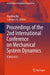 Proceedings of the 2nd International Conference on Mechanical System Dynamics: Icmsd2023 by Xiaoting Rui