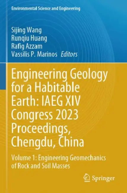 Engineering Geology for a Habitable Earth: IAEG XIV Congress 2023 Proceedings, Chengdu, China by Sijing Wang