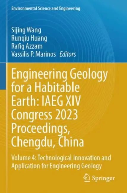 Engineering Geology for a Habitable Earth: IAEG XIV Congress 2023 Proceedings, Chengdu, China by Sijing Wang
