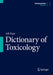 Dictionary of Toxicology by Ab Pant