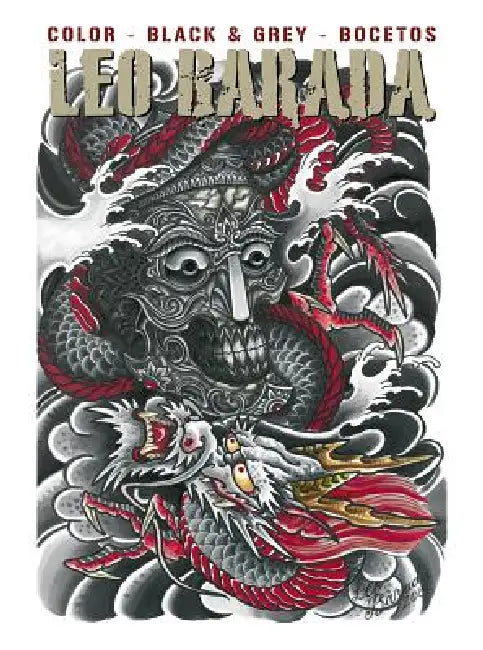 Leo Barada: Color and Black & Grey Sketches by Daniel Martino, Leo Barada