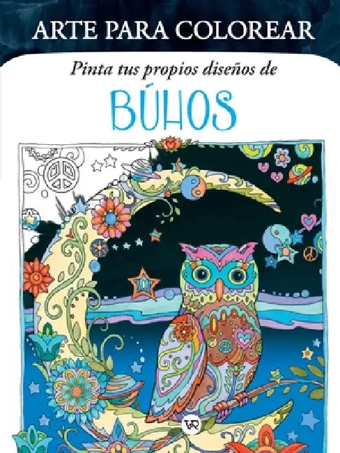 Pinta tus propios diseños de: Búhos by Marjorie Sarnat