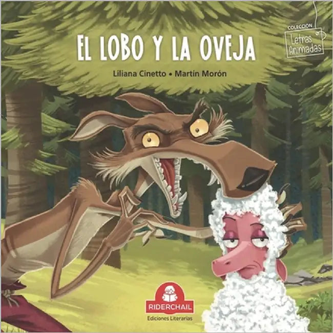 El Lobo Y La Oveja: colección letras animadas by Morón, Martín