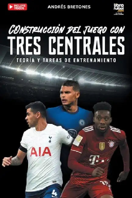 Construcción de juego con tres centrales: Teoría y tareas de entrenamiento by Andrés Bretones