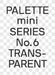 Palette Mini Series 06: Transparent: Transparencies in Design by Victionary