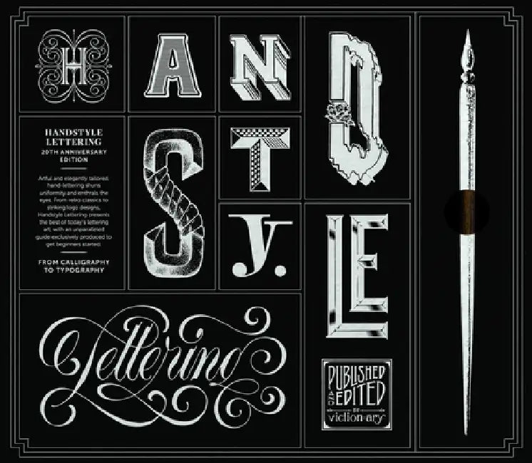 Handstyle Lettering: 20th Anniversary Boxset Edition: From Calligraphy to Typography by Victionary