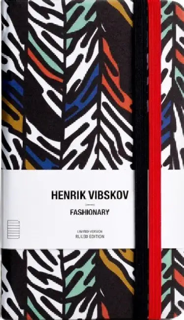 Henrik Vibskov X Fashionary Fung Print Ruled Notebook A6 by David Crookes