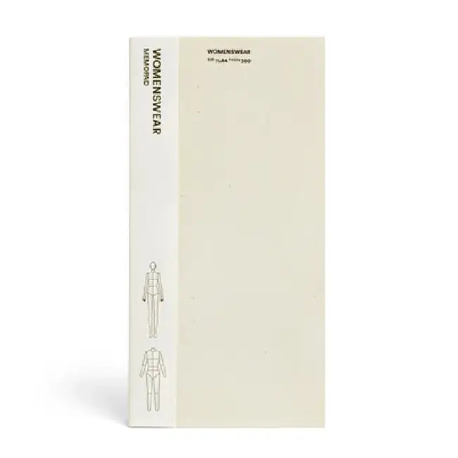Fashionary Womenswear Memopad by Fashionary