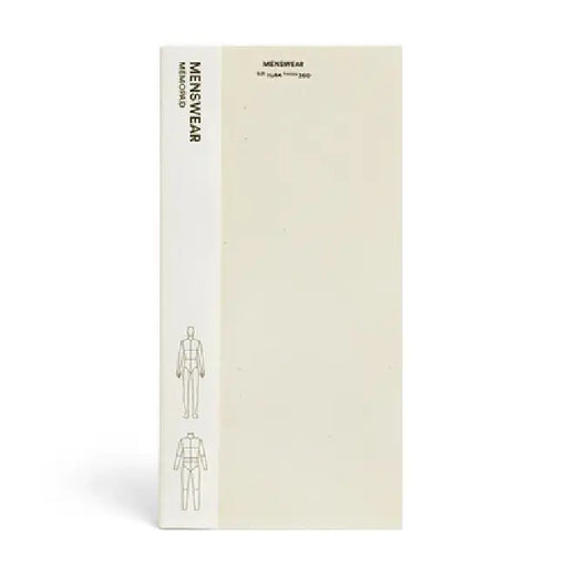 Fashionary Menswear Memopad by Fashionary