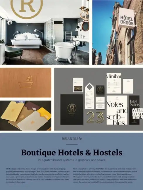 Brandlife: Hip Hotels and Hostels - Integrated Brand Systems in Graphics and Space by Viction Workshop