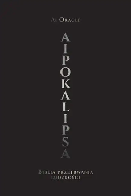 AIpokalipsa: Biblia przetrwania ludzkości by Ai Oracle