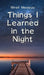 Things I Learned in the Night by Mirell Mesipuu