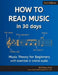 How to Read Music in 30 Days: Music Theory for Beginners - with exercises & online audio by Matthew Ellul