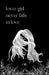 lover girl never falls in love by -. Nils