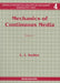 Mechanics of Continuous Media (in 2 Volumes) by L. I. Sedov