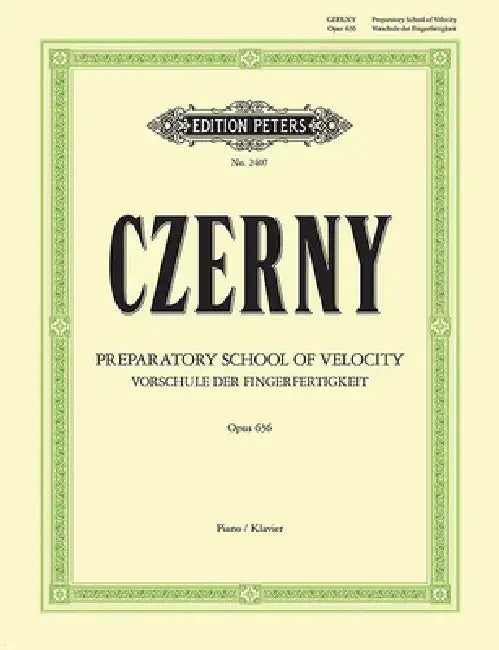 Preliminary School of Finger Dexterity Op. 636 for Piano by Carl Czerny