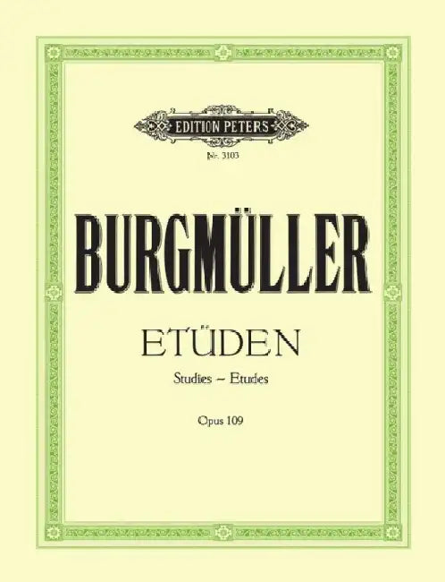 18 Characteristic Studies Op.109