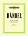 Sonatas for Violin and Continuo: Hwv 361, 368, 370; Continuo Realized for Harpsichord/Piano (Cello Ad Lib.) by George Frideric Handel, Walther Davisson, Günther Ramin