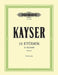 36 Studies Op. 20 for Violin by Heinrich Ernst Kayser