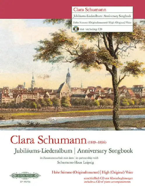 Anniversary Songbook -- 14 Songs (High Voice) [Incl. CD]: Sheet by Clara Schumann