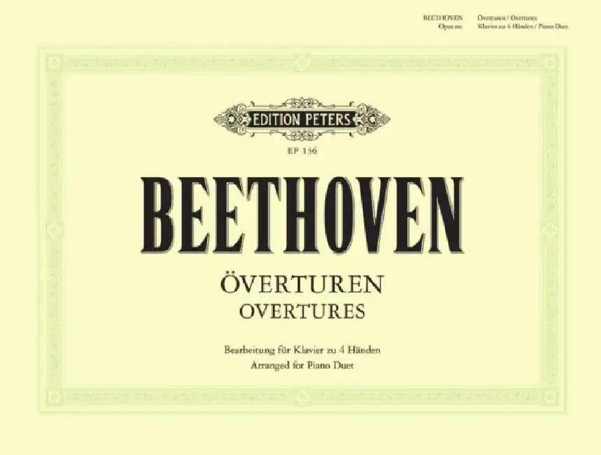 Overtures (piano duet)