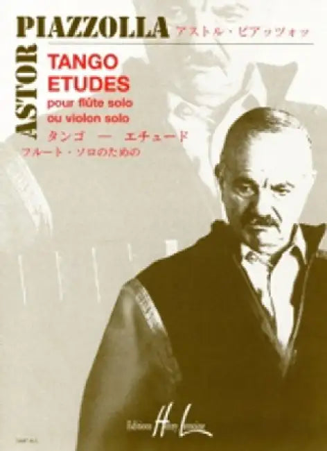 6 TANGO TUDES FLUTE OR VIOLIN by ASTOR PIAZOLLA
