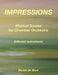 Impressions - Musical Scores for Chamber Orchestra: Different instruments by Nicola De Brun