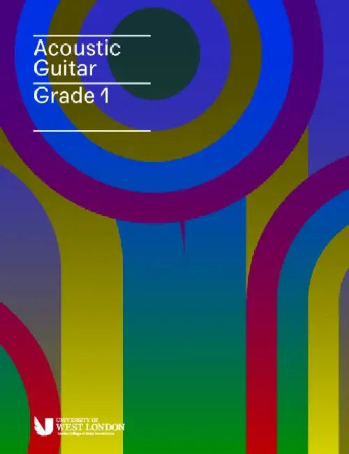 London College of Music Acoustic Guitar Handbook Grade 1 from 2019 by London College of Music Examinations
