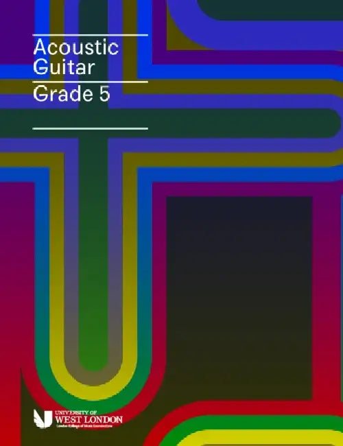 London College of Music Acoustic Guitar Handbook Grade 5 from 2019 by London College of Music Examinations