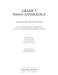 Grade 7 Piano Anthology 2023-2024
